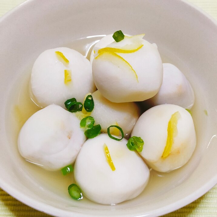 料亭の味！！里芋のゆず煮